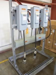 CONTROL BOX, (5) SQUARE-D ENCLOSURES AND HEAVY DUTY SWITCHES. LOADING & HANDLING FEE $15-4113